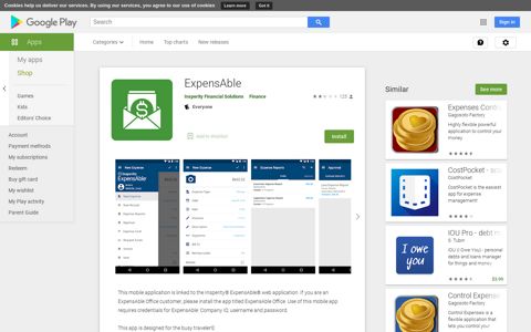 ExpensAble - Apps on Google Play