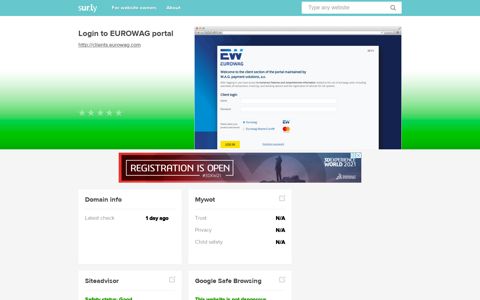 clients.eurowag.com - Login to EUROWAG portal - Clients ...