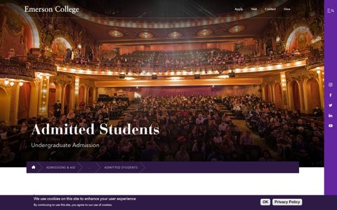 Accepted Students | Emerson College