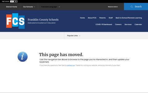 FCS Free WiFi Access Zones - Franklin County Schools