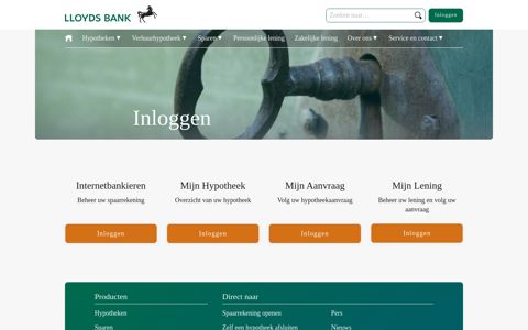Inloggen - Lloyds Bank