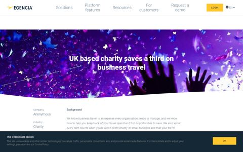 How UK Charity Saved a Third On Business Travel - Egencia ...