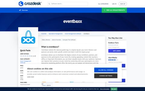 eventbaxx | Software Reviews & Alternatives - Crozdesk