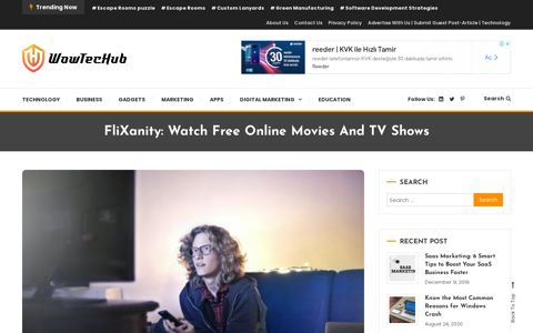 FliXanity: Watch free online movies and TV shows - WowTecHub