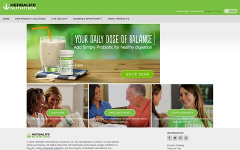 Herbalife - Canada - Official Site