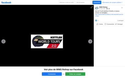 WWS fitshop - Die KETTLER WORLD TOURS 2.0 Demo ...