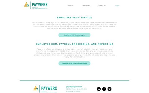 Portal — Log In | Paywerx