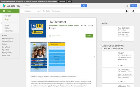 LIC Customer – Apps on Google Play