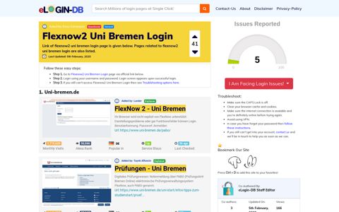 Flexnow2 Uni Bremen Login - штыефпкфь login 0 Views