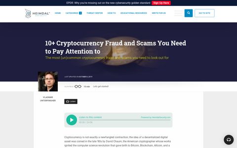 10+ Cryptocurrency Fraud and Scams You Need to Pay ...