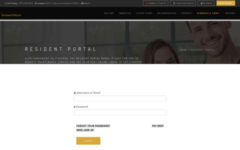 Rockwell Manor Apartments | Resident Portal for Fairfield ...