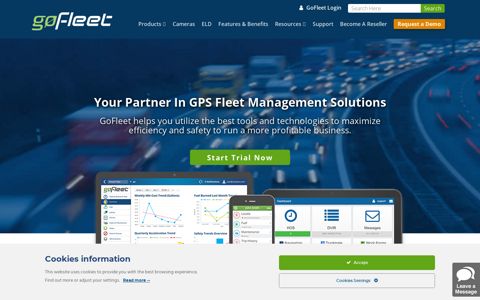 GoFleet: GPS Fleet Vehicle Tracking & Management Systems