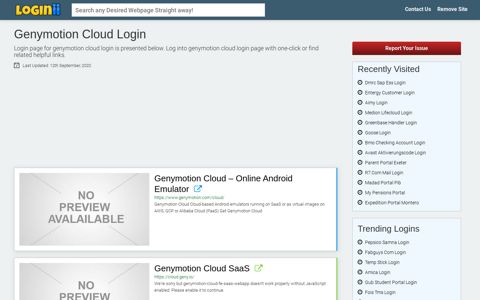 Genymotion Cloud Login - Loginii.com