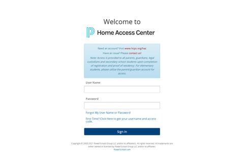 Home Access for HCPS