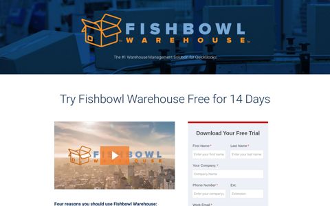 Fishbowl Warehouse | Free 14-Day Trial | Fishbowl