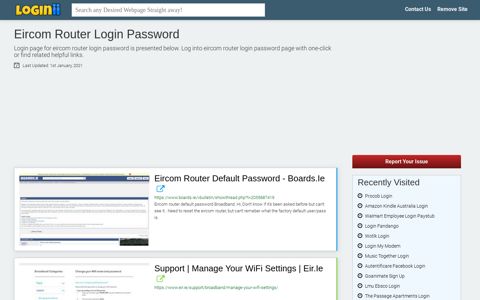 Eircom Router Login Password - Loginii.com