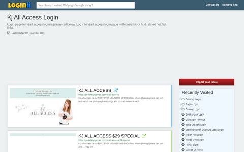 Kj All Access Login