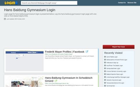 Hans Baldung Gymnasium Login - Loginii.com