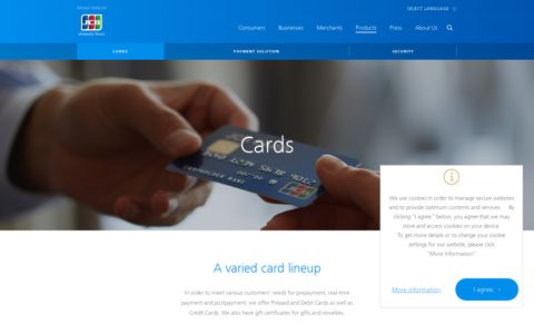 Cards | JCB Global Website