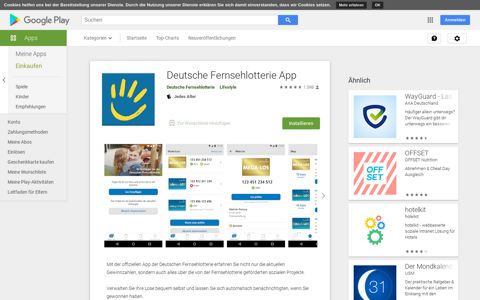 Deutsche Fernsehlotterie App – Apps bei Google Play