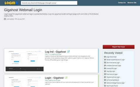 Gigahost Webmail Login - Loginii.com