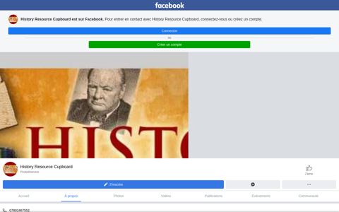 History Resource Cupboard - About | Facebook