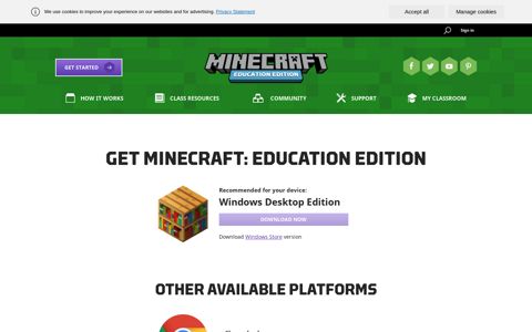 Download | Minecraft: Education Edition