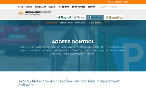 Access Control - ComputerSearch | Payroll. Time. Parking.