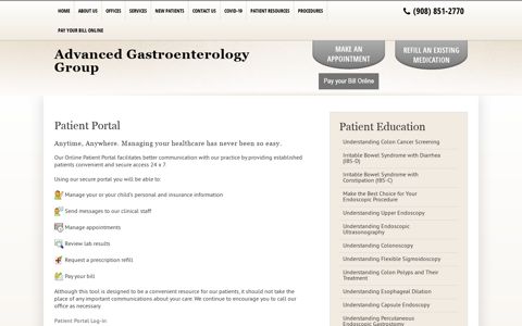 Patient Portal - Advanced Gastroenterology Group