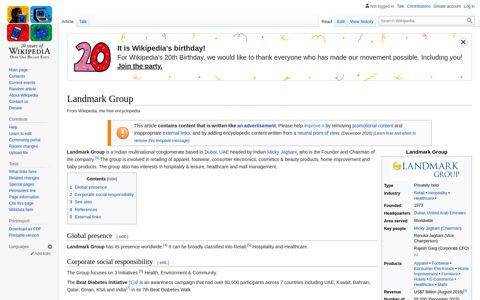 Landmark Group - Wikipedia