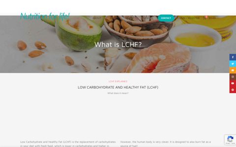 LCHF Keto Diet Australia - Low Carb ... - Nutrition For Life