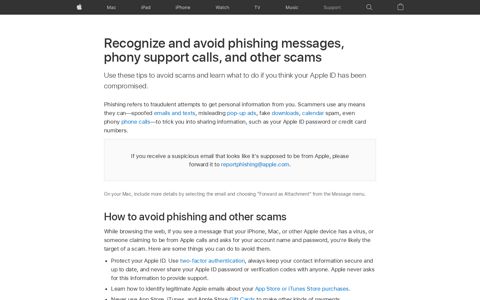 Recognize and avoid phishing messages, phony support calls ...