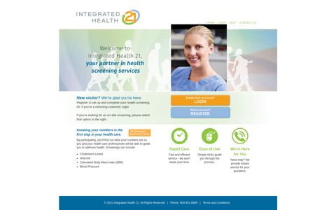 Integrated Corporate Health Client Portal