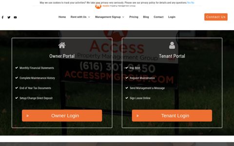 Portal Login - Access Property Management Group