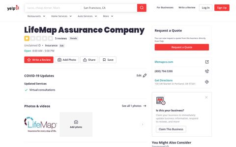 LifeMap Assurance Company - Insurance - 100 SW Market St ...