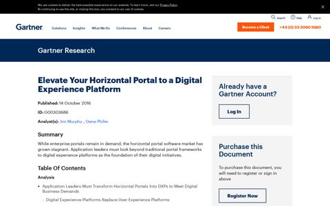 Elevate Your Horizontal Portal to a Digital Experience Platform