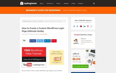 How to Create a Custom WordPress Login Page (Ultimate ...