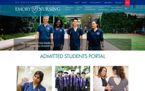 Admitted Students | Nell Hodgson Woodruff School of Nursing ...