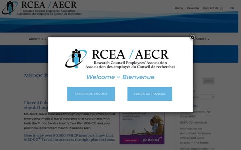 MEDOC® Travel Insurance | RCEA / AECR
