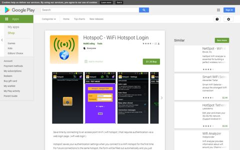 HotspoC - WiFi Hotspot Login - Apps on Google Play