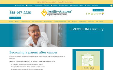 LIVESTRONG Fertility - Fertility Answers Fertility Answers