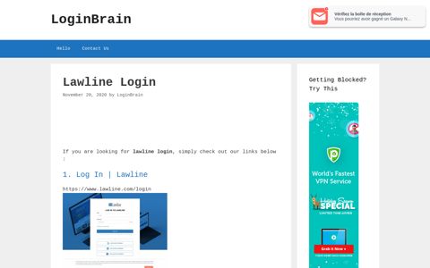 Lawline Log In | Lawline - LoginBrain