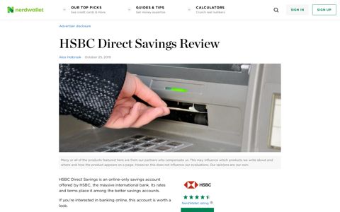 HSBC Direct Savings Review - NerdWallet