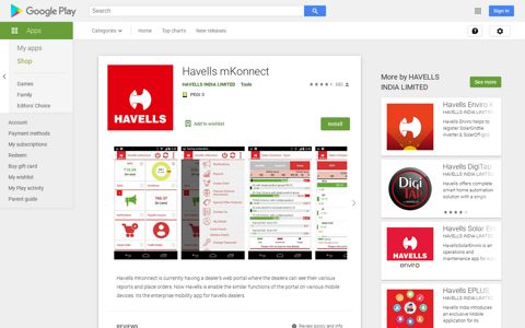 Havells mKonnect – Apps on Google Play