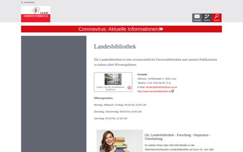 Landesbibliothek - Land Oberösterreich
