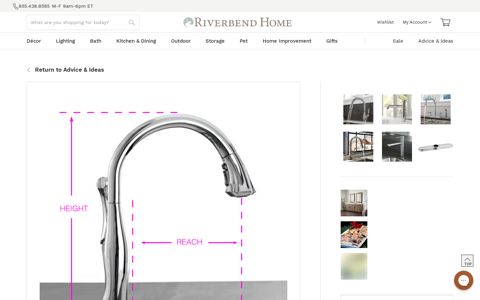 How to Choose Your Kitchen Sink Faucet | Riverbend Home