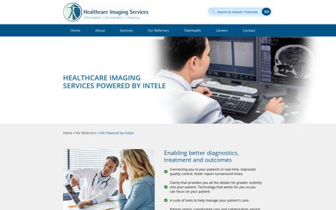healthcare imaging services powered by intele