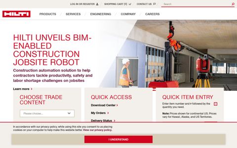 Power Tools, Fasteners and Software for Construction - Hilti ...