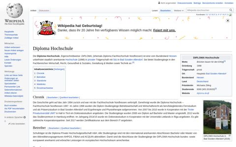 Diploma Hochschule – Wikipedia