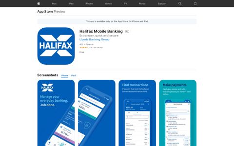 ‎Halifax Mobile Banking on the App Store
